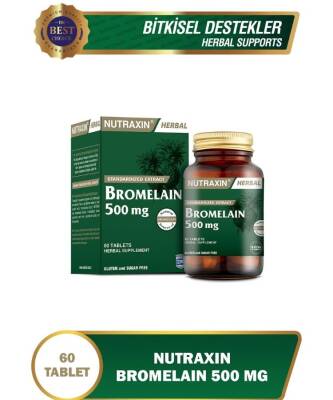 Nutraxin Bromelain 60 Kapsül
