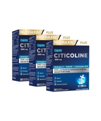 Nutraxin Citicoline 300 Mg 30 Kapsül 3 Adet