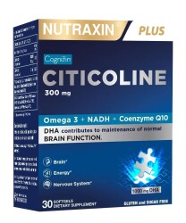 Nutraxin Citicoline 300 Mg 30 Kapsül