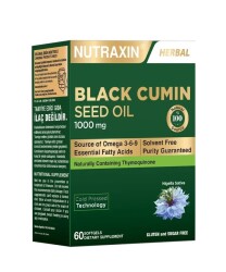 Nutraxin Çörek Otu Yağı 1000 Mg 60 Kapsül
