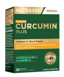 Nutraxin Curcumin Plus 30 Kapsül