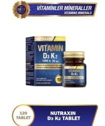 Nutraxin D3K2 Vitamin 120 Tablet