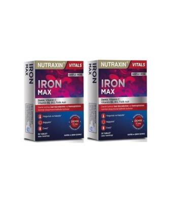 Nutraxin Iron Max 30 Tablet 2 Adet