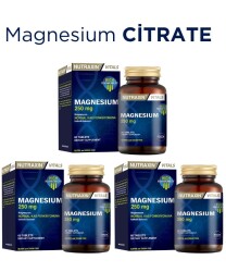 Nutraxin Magnesium 250 mg 60 Tablet 3 Adet