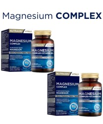 En uygun fiyatlarla Nutraxin Magnesium Complex + Vitamin B6 60 Tablet 2'li