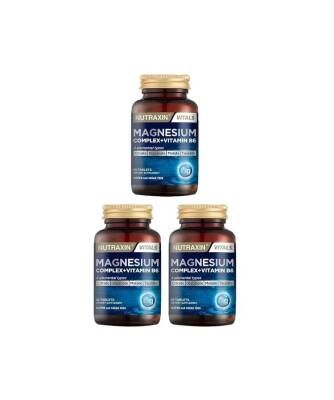 Nutraxin Magnezyum Complex 60 Tablet 3 Adet