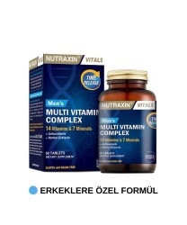 En uygun fiyatlarla Nutraxin Men's Multi Vitamin Complex 60 Tablet