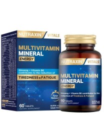 En uygun fiyatlarla Nutraxin Multivitamin Mineral Energy 60 Tablet