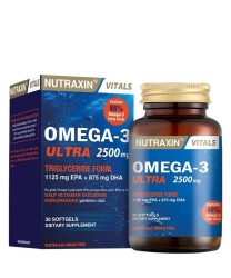 Nutraxin Omega-3 Ultra 2500 Mg 30 Softgel