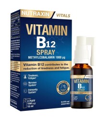 Nutraxin Vitamin B12 Sprey 15 ML - Nutraxin