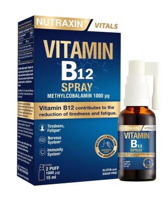Nutraxin Vitamin B12 Sprey 15 ML