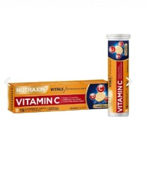 Nutraxin Vitamin C-D-Zinc 15 Efervesan Tablet