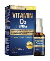 Nutraxin Vitamin D3 Sprey 1000 IU 30 ML - Nutraxin