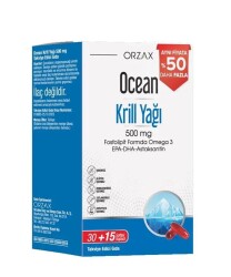 En uygun fiyatlarla Ocean Krill Oil 500 mg 45 Kapsül
