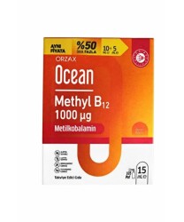 Ocean Methyl B12 Sprey 1000 mg 15 ML Avantajlı Paket