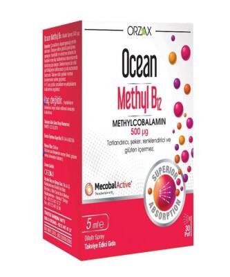 Ocean Methyl B12 Sprey 500 Mcg 5 ML