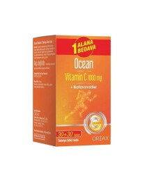 Ocean Vitamin C 1000 mg 30 Tablet Avantajlı Paket