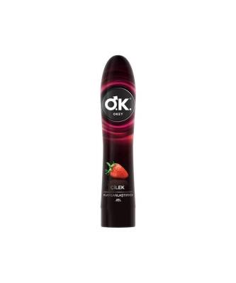 Okey Çilek Kayganlaştırıcı Jel 2'li Set 200 ml