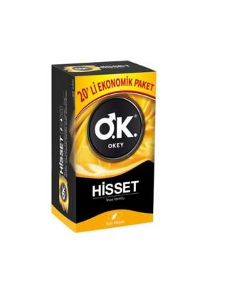 Okey Hisset Prezervatif 20 Adet