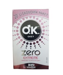 Okey Zero Extreme Prezervatif 20'li