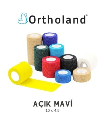 En uygun fiyatlarla Ortholand Coban Bandajı 10x4.5 Açık Mavi