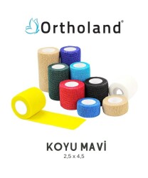 Ortholand Coban Bandajı 2.5x4.5 Koyu Mavi