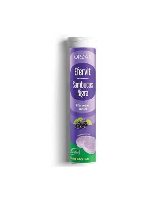 Efervit Sambucus Nigra 20 Efervesan Tablet
