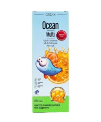 Ocean Multi Ballı Portakal Aromalı Şurup 150 ML