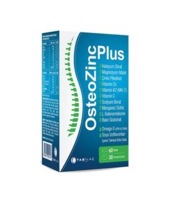 Osteozinc Plus 60 Tablet + 30 Yumuşak Kapsül