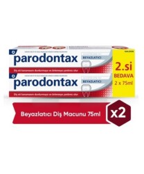 En uygun fiyatlarla Parodontax Beyazlatıcı Diş Macunu 2 x 75 ML