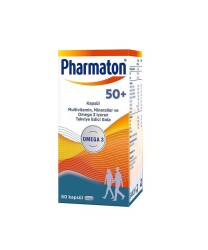 En uygun fiyatlarla Pharmaton 50 Plus 60 Kapsül