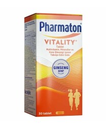 En uygun fiyatlarla Pharmaton Vitality 30 Tablet