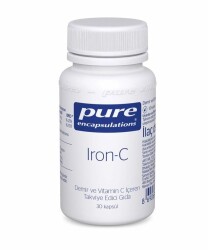 En uygun fiyatlarla Pure Encapsulations Iron-C 30 Kapsül