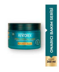 Restorex Keratin & Argan Yoğun Onarıcı Saç Maskesi 300 ml
