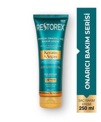 Restorex Keratin & Argan Yoğun Onarım Saç Kremi 250 ml