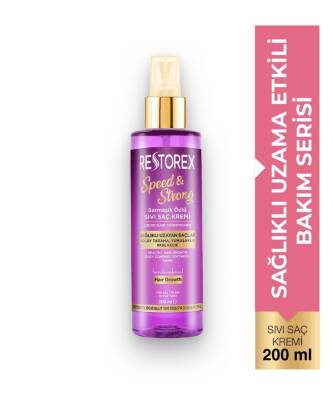 Restorex Speed & Strong Sarmaşık Özlü Sıvı Saç Kremi 200 ml