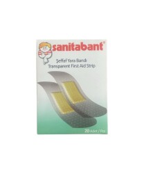 Sanitabant Şeffaf Yara Bandı 20 Adet