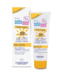 En uygun fiyatlarla Sebamed Baby Sun Care Çok Yönlü Koruyucu Güneş Kremi SPF50+ 75 ML
