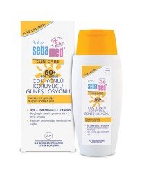 En uygun fiyatlarla Sebamed Baby Sun Care Çok Yönlü Koruyucu Güneş Losyonu SPF50+ 150 ML