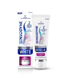 En uygun fiyatlarla Sensodyne Klinik Beyazlık Diş Lekelerine Karşı Diş Macunu 75 ML