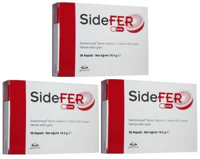 Sidefer 30 Kapsül x 3 Adet