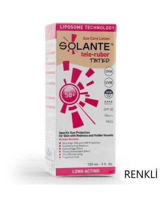 Solante Tele Rubor Tinted SPF50+ Lotion 150 ML