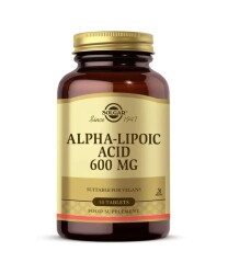 En uygun fiyatlarla Solgar Alpha Lipoic Acid 600 mg 50 Tablet