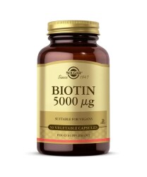 Solgar Biotin 5000 Mcg 50 Kapsül - Solgar