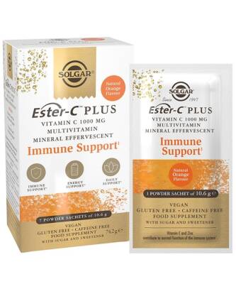 Solgar Ester C 1000 mg Multi Efervesan 7 Saşe