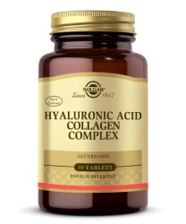 Solgar Hyaluronic Acid Collagen Complex 120 Mg 30 Tablet