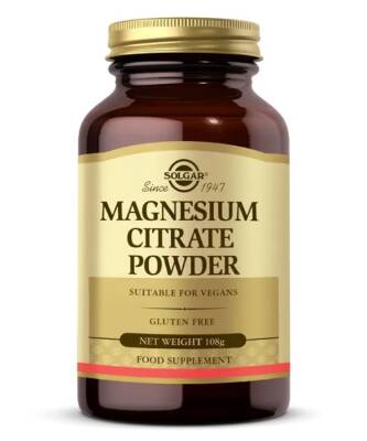 Solgar Magnesium Citrate Powder 108 gr