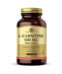 Solgar Maxi L-Carnitine 500 Mg 30 Tablet
