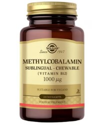 En uygun fiyatlarla Solgar Methylcobalamine 1000 mcg 60 Tablet