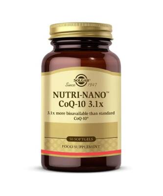 Solgar Nutri-Nano CoQ-10 3.1x 50 Kapsül
